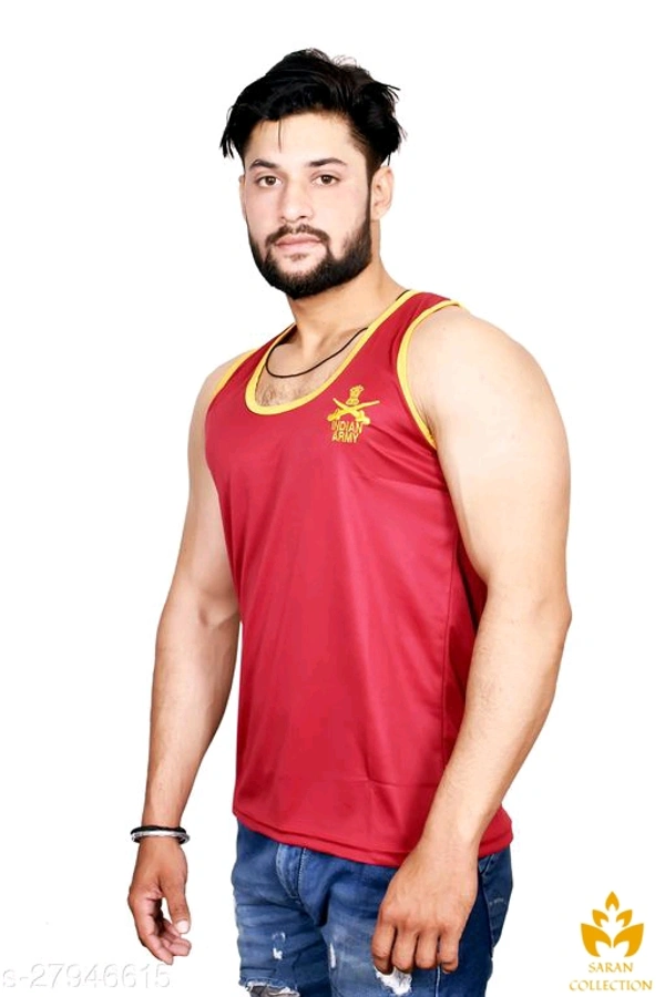 Army Half T-shirt Sleeveless - S, M, L, XL, XXL, XXXL