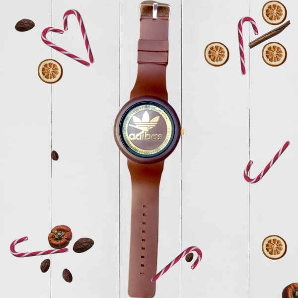 Wrist Watch For Brown  Lover  - brown , free size 