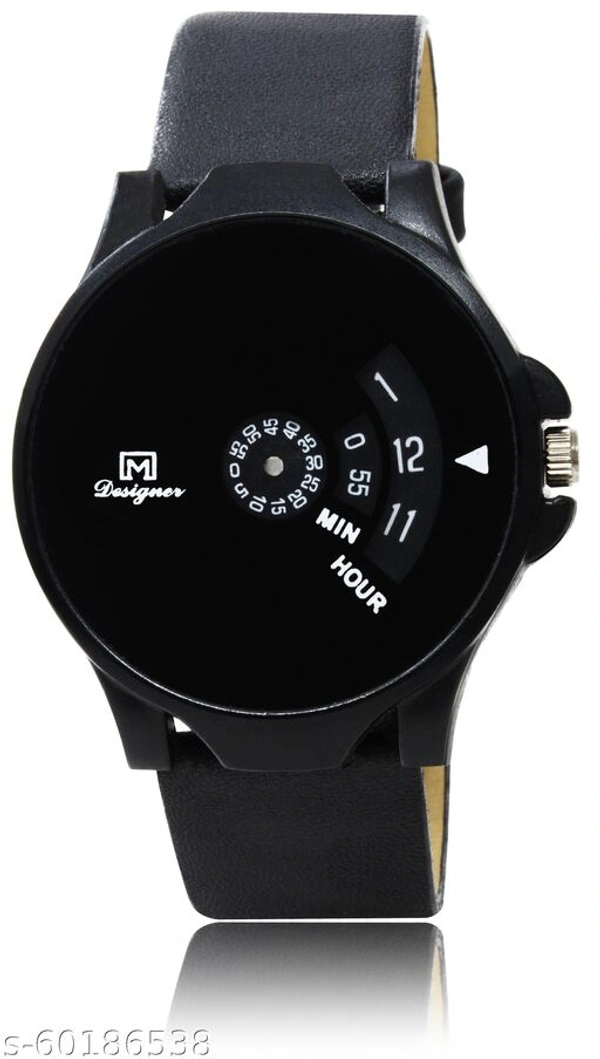 Wrist Watch For Black Lover  - black, Free size 