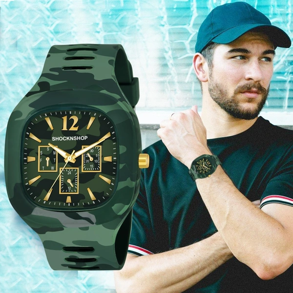 Wrist Watch For Army Lover  - Army  , Free size