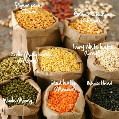 பருப்பு வகைகள் & தானிய வகைகள்