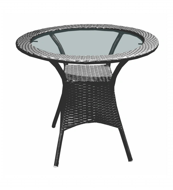 Zecado Elvis 2 Seater Wicker Lawn Chair Set in Grey Corduroy Finish with Yellow Cushions - Grey, Yellow