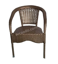 Zecado Galaxy 4 Seater Patio table set in Golden Corduroy Finish - Golden