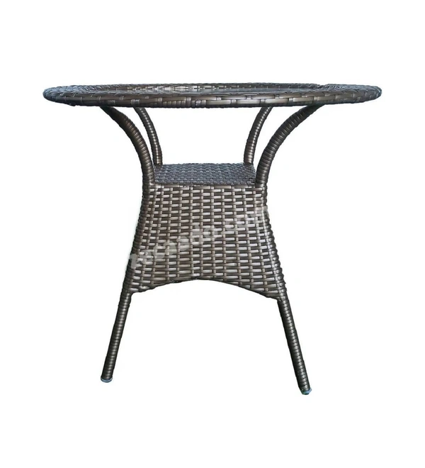 Zecado Galaxy 4 Seater Patio table set in Golden Corduroy Finish - Golden