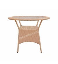 Zecado Nectar 2 Seater patio Coffee Table set in Fawn Corduroy Finish - Fawn