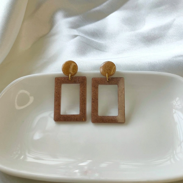 Chic Golden Trendy Earring
