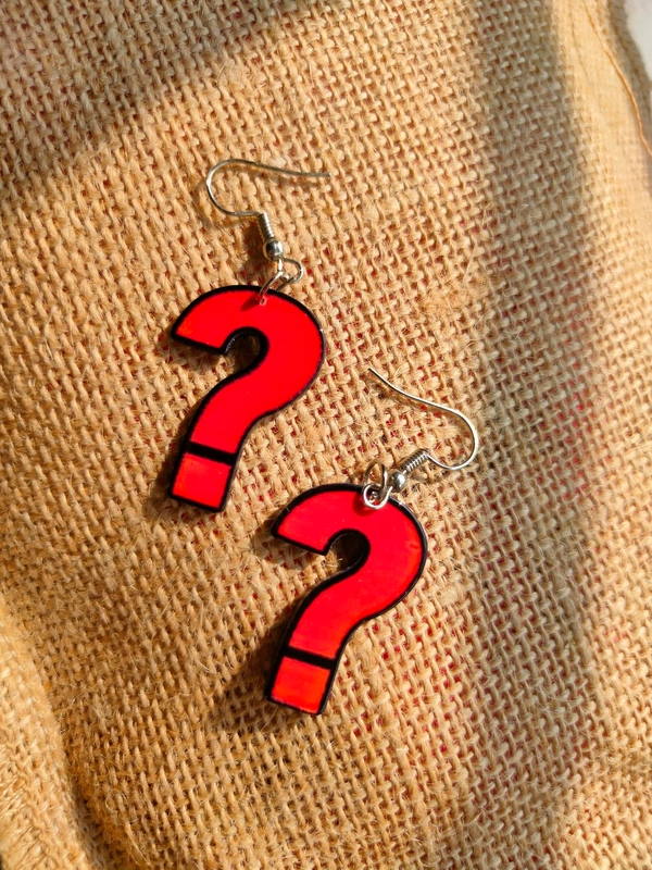 Question Mark? Earring - QuirkyB