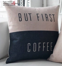CITY BEST MART Text Printed Cushion Covers - 16*16