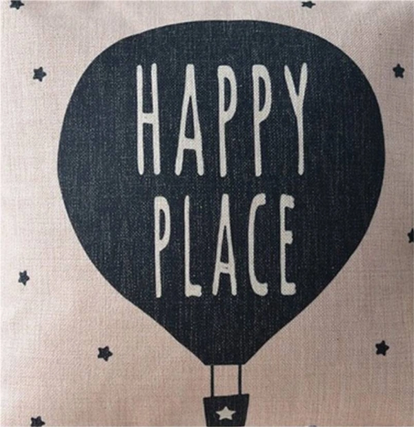 CITY BEST MART Text Printed Cushion Covers - 16*16