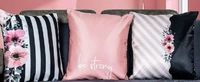 CITY BEST MART Floral Design Printed Cushion Covers - 16*16