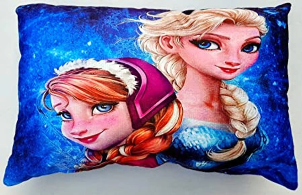 CITY BEST MART Princess baby Pillow (12*18) pack of 1 - 12*18, Elas Princess