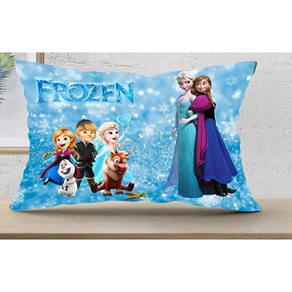 CITY BEST MART Princess baby Pillow (12*18) pack of 1 - 12*18, Frozen Elsa