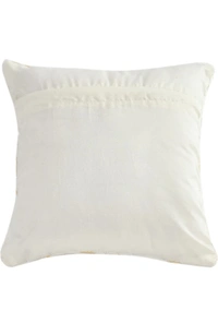 CITY BEST MART STYLISH FUR CUSHION COVERS ( PACK OF 5)  - White