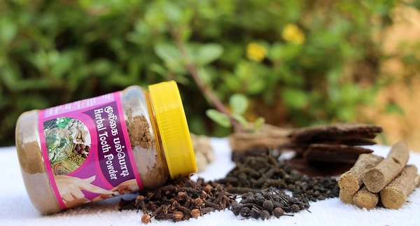 Herbal Tooth Powder - மூலிகை பல் பொடி - 100gms