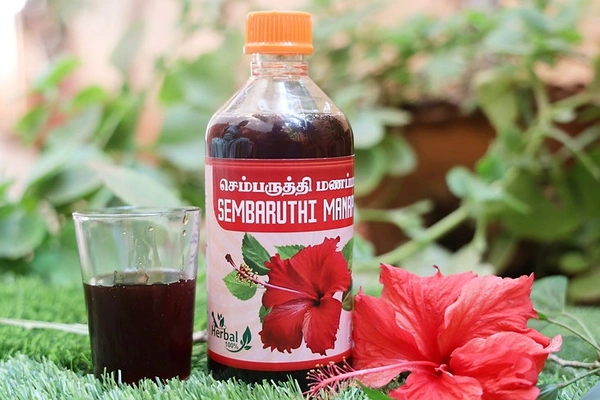 Sembaruthi Manapagu - செம்பருத்தி மணப்பாகு - 500ml