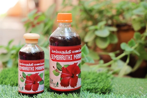 Sembaruthi Manapagu - செம்பருத்தி மணப்பாகு - 500ml