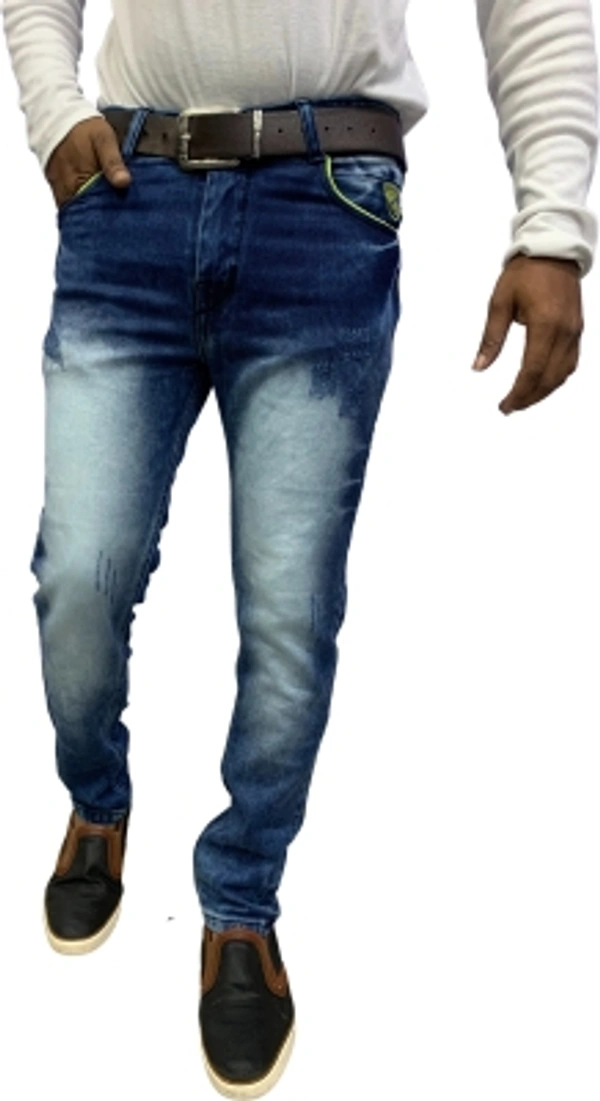 Fang Regular Men Blue Jeans - 30