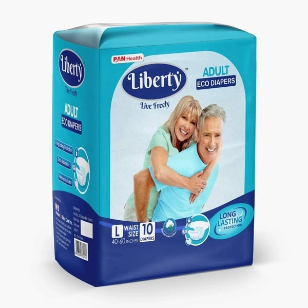 Liberty Adult Diapers 10 Pc Pack