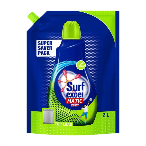 Surf Excel Matic Top Load Liquid Detergent - 2 Ltr