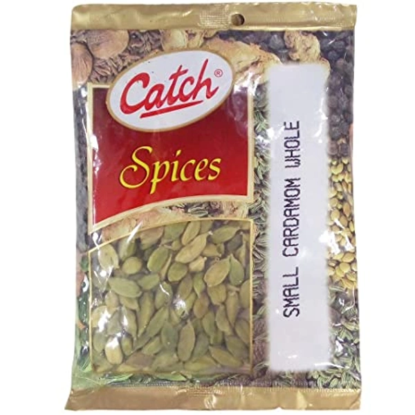Catch Small Green Cardamom Whole - 50 Gm