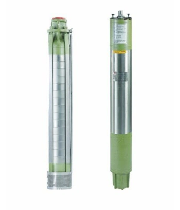 TEXMO 7.5 hp 75 stage 4" borewell submersible motor with pump FT056 SN+ RF 10A/75D