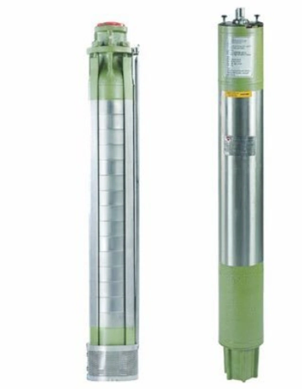 TEXMO 6.0 hp 60 stage 4" borewell submersible motor with pump FT045 SN+ RF 10A/60