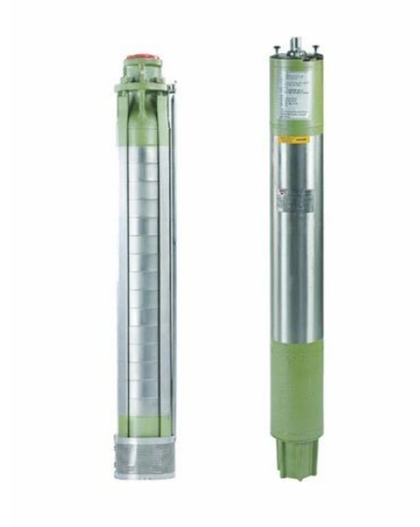 TEXMO 6.0 hp 48 stage 4" borewell submersible motor with pump FT045 SN+ YSRF 15/48