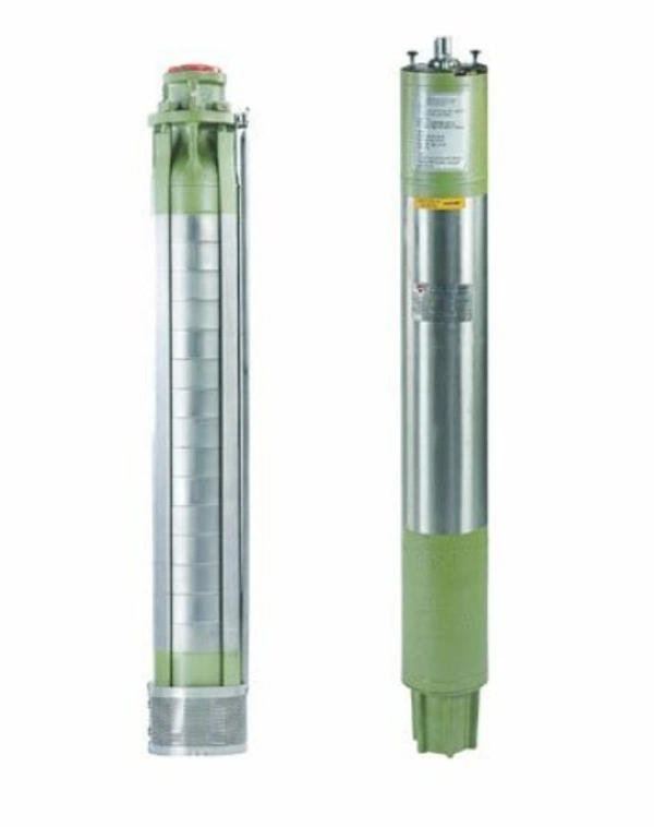 TEXMO 5.0 hp 50 stage 4" borewell submersible motor with pump FT037 SN+ RF 10A/50