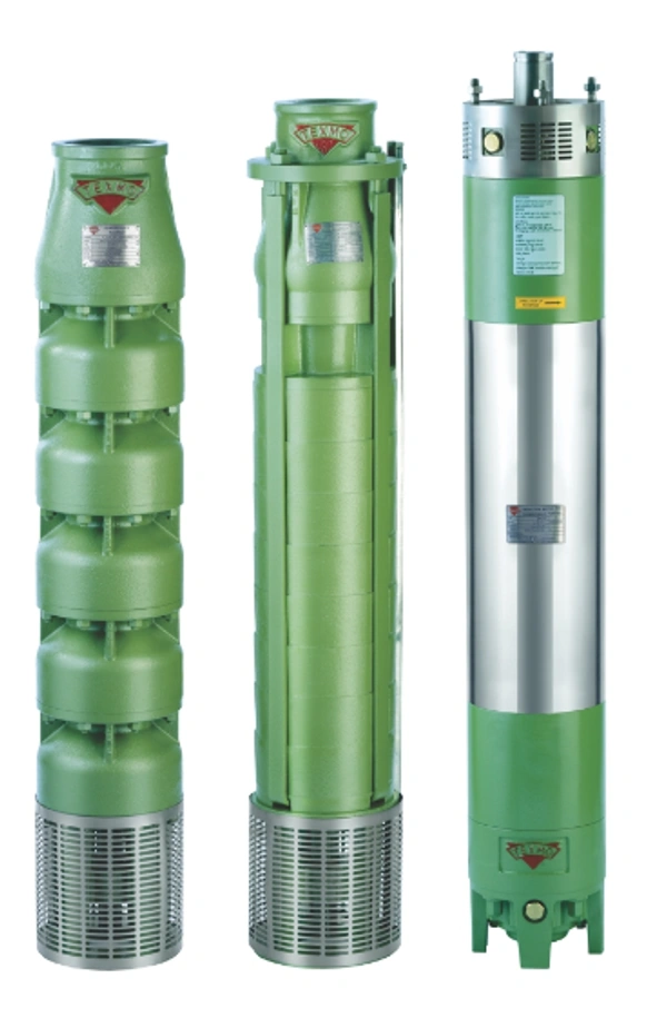 TEXMO 7.5 Hp 08 Stage 6" Borewell Submersible Motor With Pump ST056 + MSS 60/08