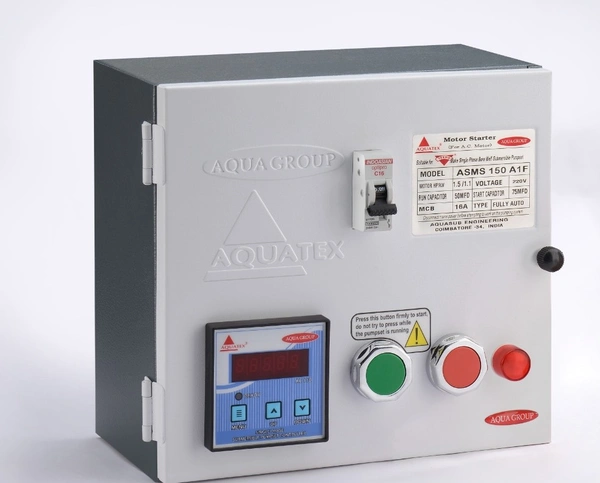 1.5 HP 1P Motor control unit ( Dry Run, Auto ON & OFF float option )