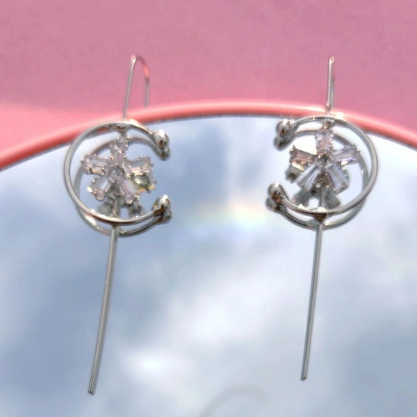 AD EARCUFFS (ROUND SILVER)