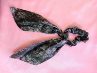 Satin Scarf Scrunchies  - Design 5