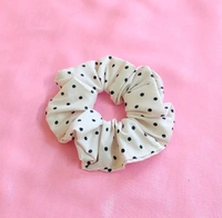 Polka Scrunchies  - Peach