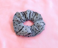 Polka Scrunchies  - Peach
