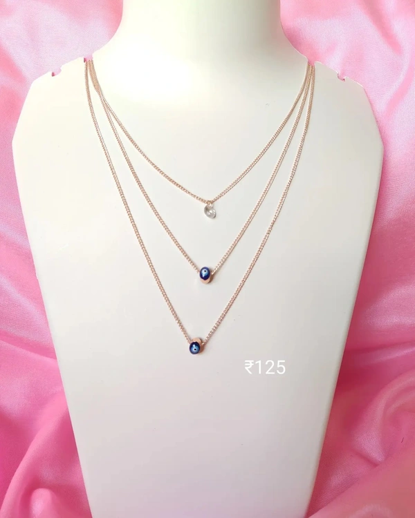 Hamsa Neckpiece 3 - Rose Gold