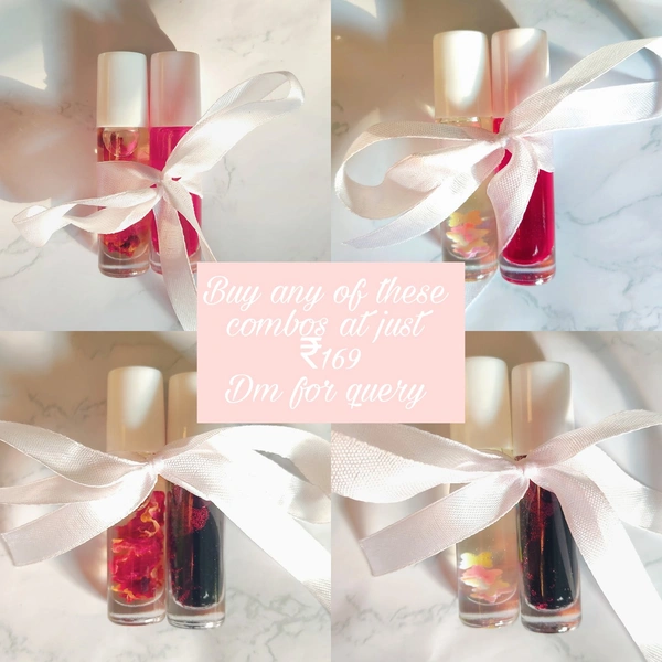 Lip-oil + Tint COMBO - Sunkissed + Rose Lip-oil