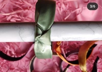 Satin Knot Hairband - Brown