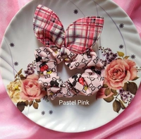 Jumbo Bunny Scrunchies - Red