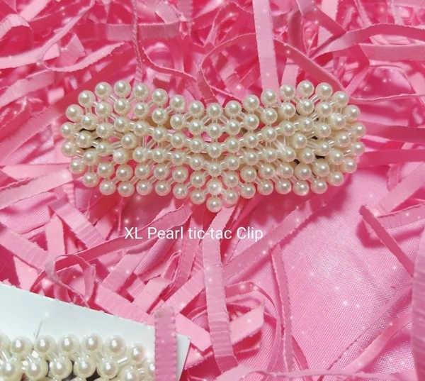 XL pearl Clips(Heart)