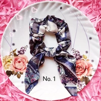 Satin Scarf Scrunchies (set 3) - No. 1