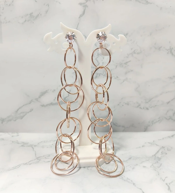 Simple & Long Chain Earrings