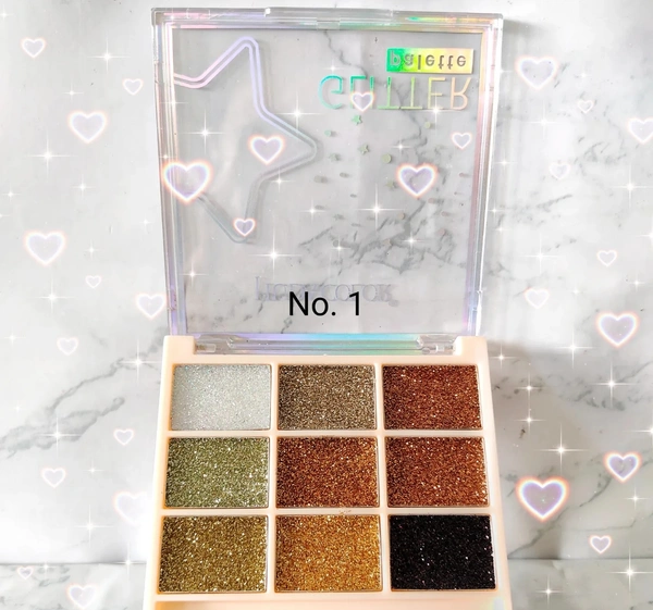 Professional Glitter Pallette  - No. 3