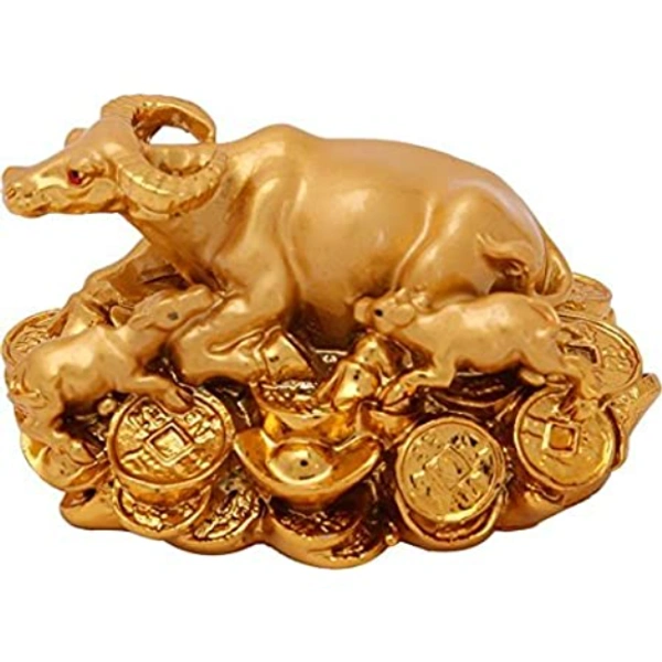Golden Cow - 3.2x2 inch