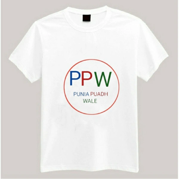 PUNIA PUADH WALE T-SHIRT - L, white