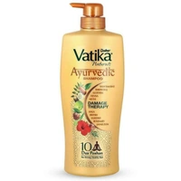Dabur Vatika Natural Damage Therapy Ayurvedic Shampoo 640 ml - 1, 640 ML