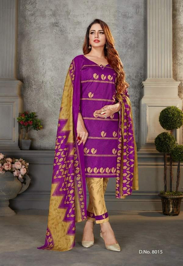 Unstitched Cotton Suit