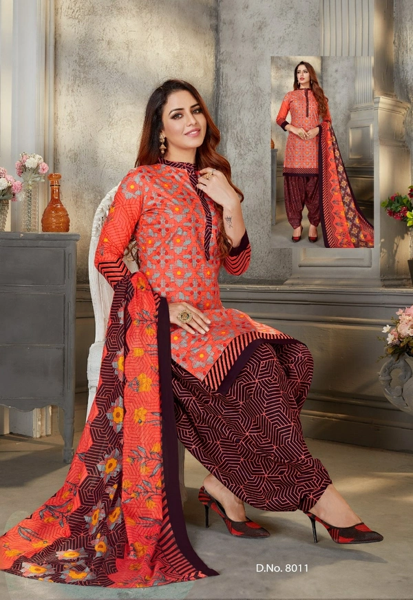 Unstitched Cotton Suit