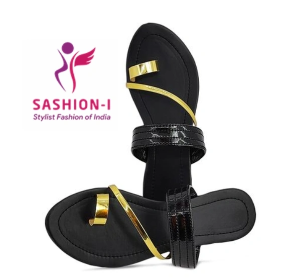Stylish Flat sandal for women - Black