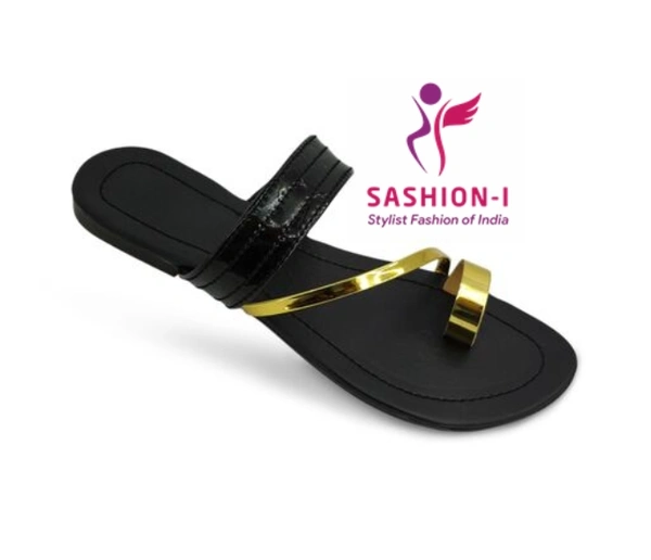 Stylish Flat sandal for women - Black