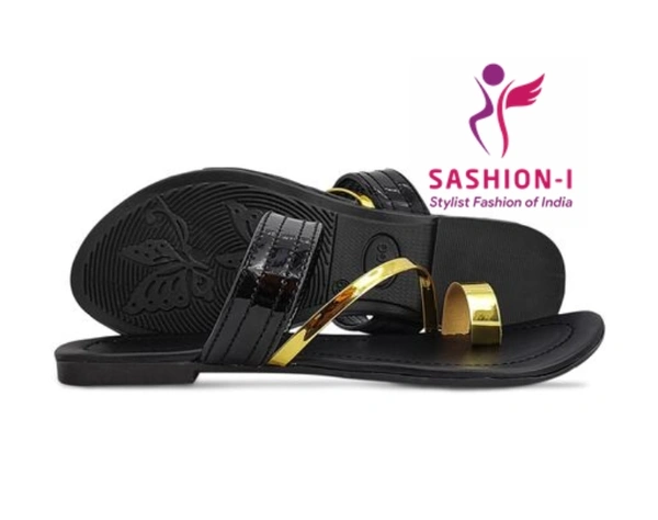 Stylish Flat sandal for women - Black